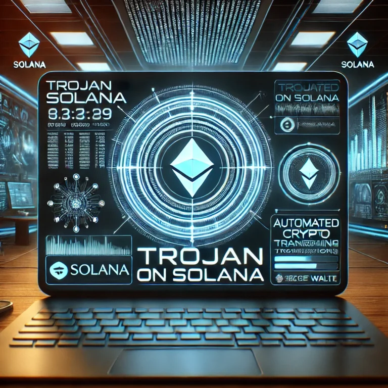 Trojan on Solana — Smart Telegram Bot for Automation and Profit!