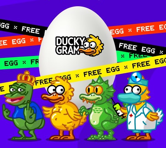 Surprise in a Duckygram Egg!